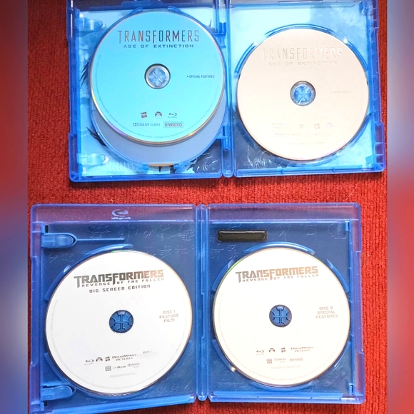 Transformers Age of Extinction & Transformers Revenge of the Fallen Blu-Ray Disc - Picture 8 of 9